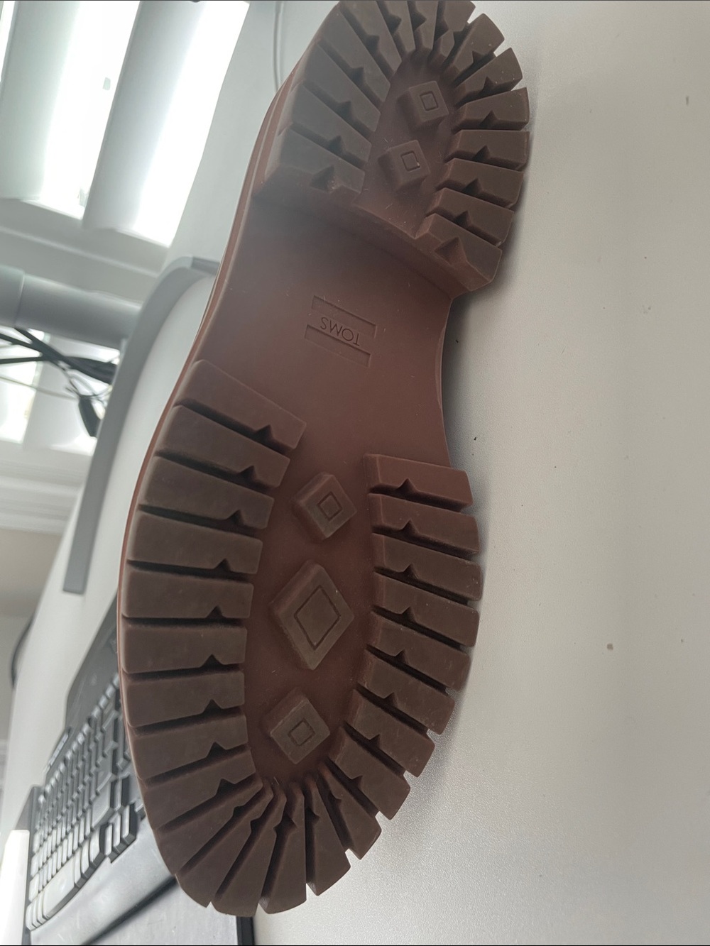 Toms Women’s Tan Leather Penny Loafers - Picture 10 of 11